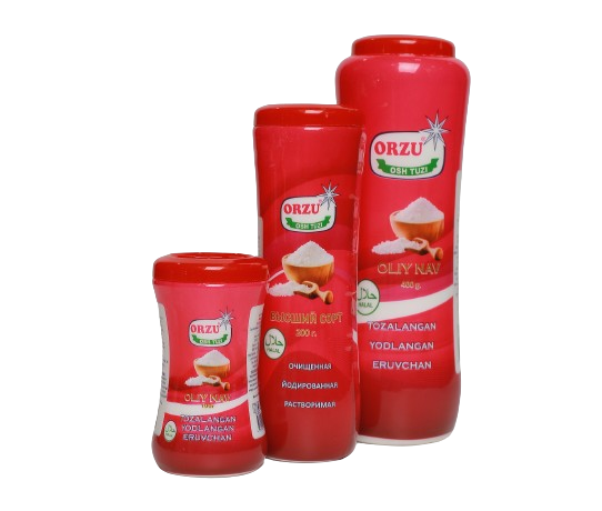 Соль в банке 100гр, 200гр, 400гр